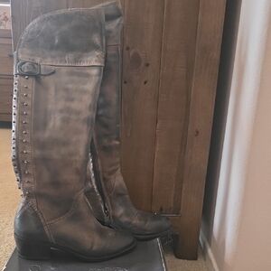 Vince Camuto Knee-High Leather Boots